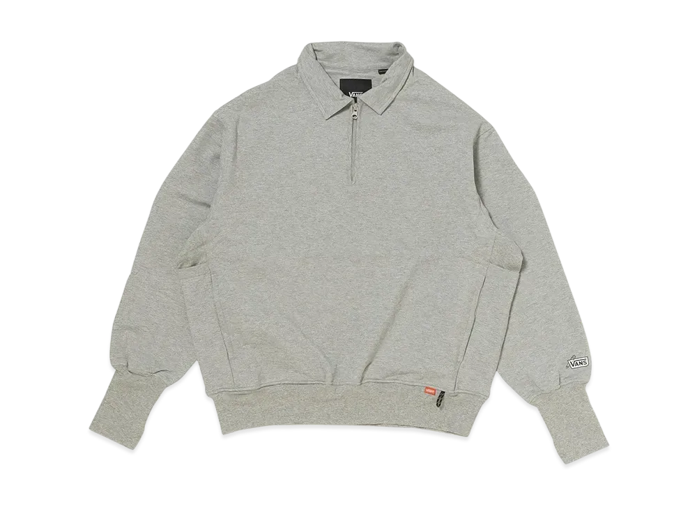 VANS TDC Half Zip Sweatshirt "Grey Heather"