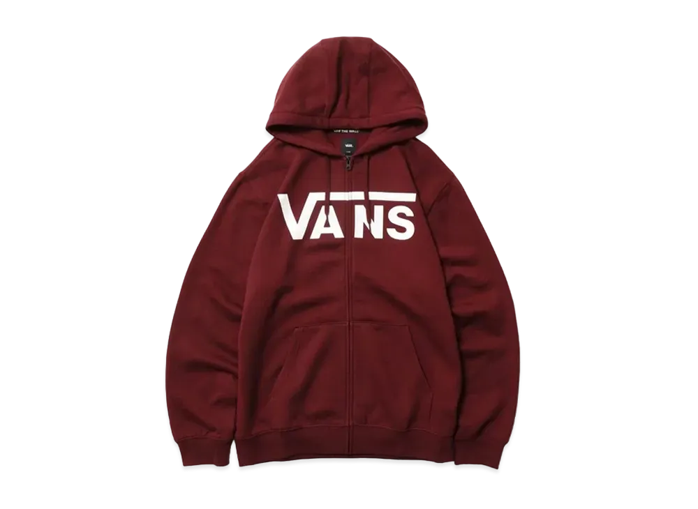 VANS Classic Zip Hoodie "Burgundy"