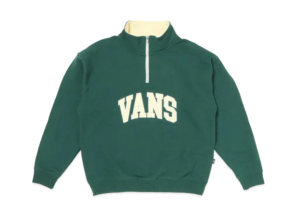VANS Half Zip Sweat "Green"