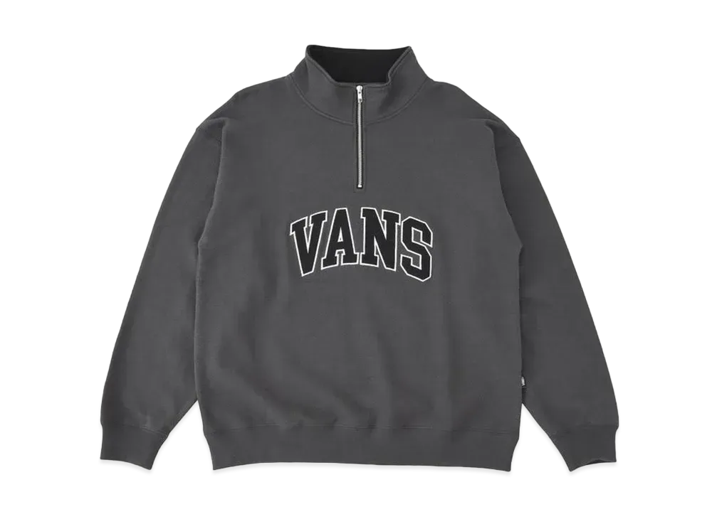 VANS Half Zip Sweat "Asphalt"