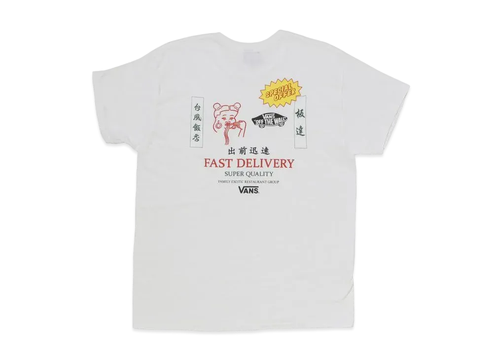 VANS (Fe) Typhoon Hanten Tee "White"