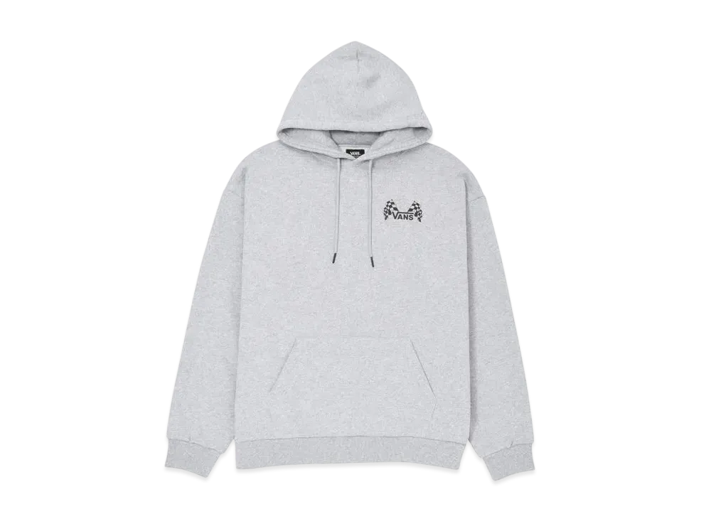 VANS Checker Flags Hoodie Sweat "Heather Gray"