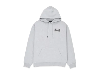 VANS Checker Flags Hoodie Sweat "Heather Gray"