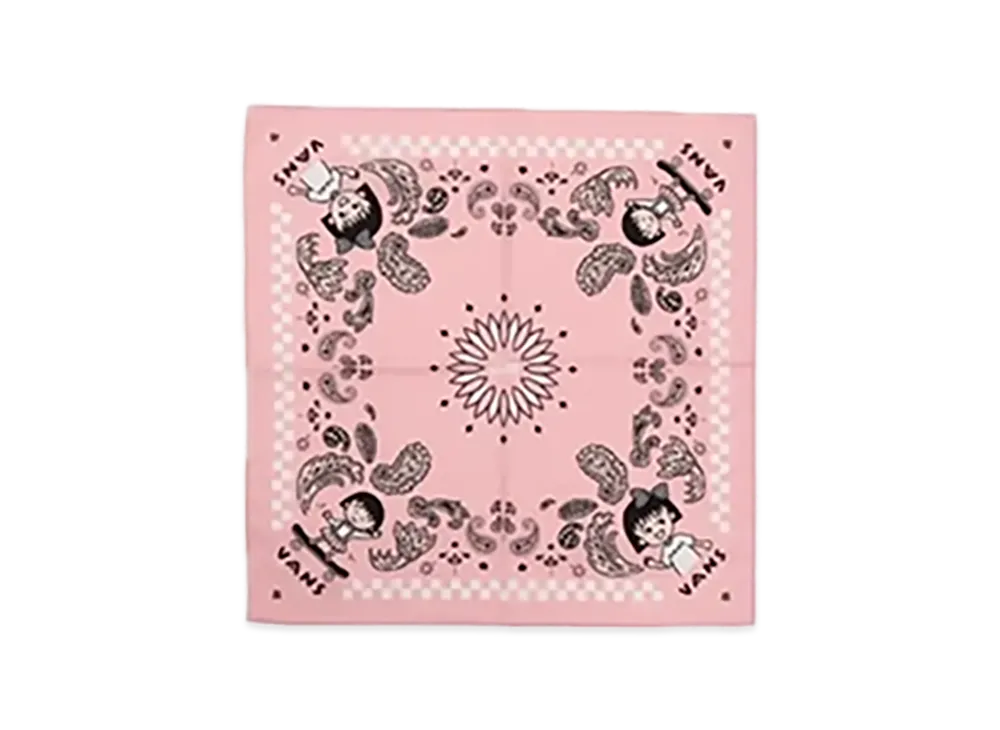 Vans x MOMOKO SAKURA Maruko Bandana "Pink"