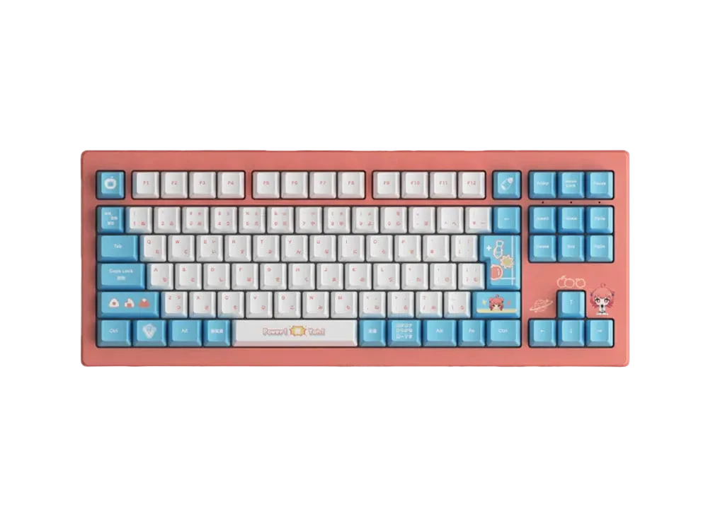 VSPO! GEAR Gaming Keyboard Vol.2 Akari Yumeno Edition - ¥