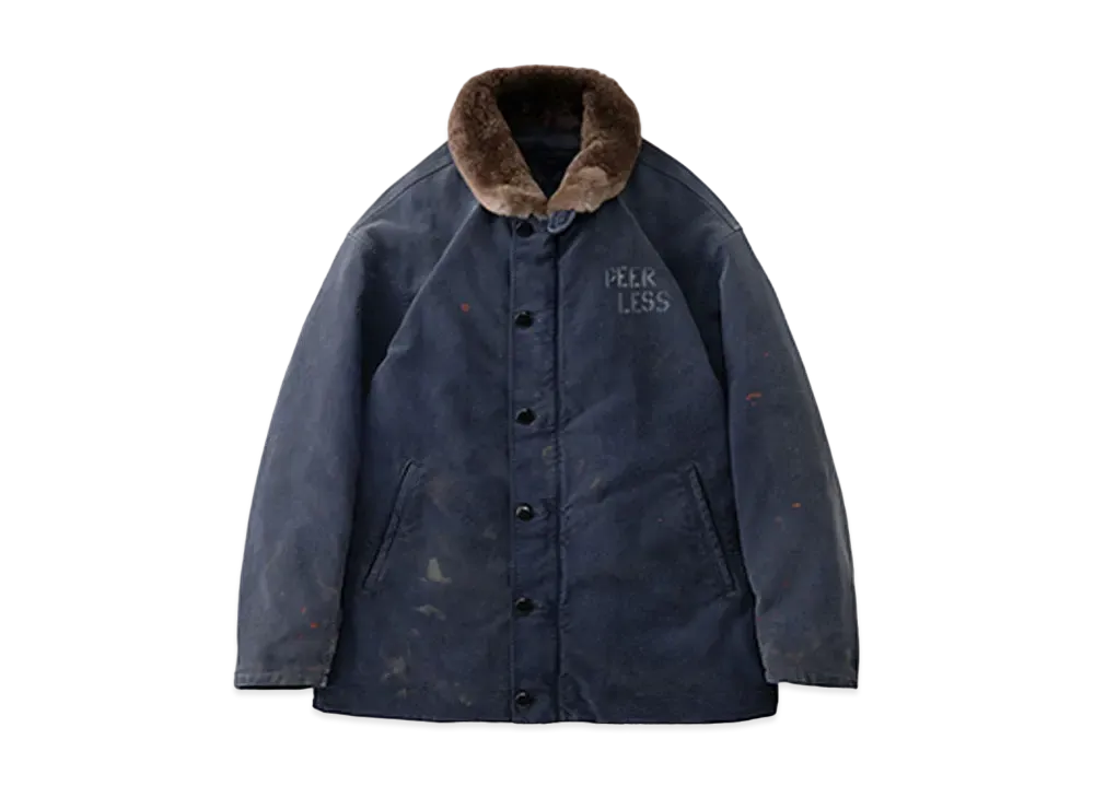 visvim CHIEF DECKHAND COAT "Navy"
