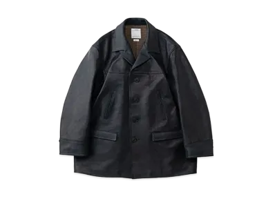 visvim PATTON II COAT IT "Navy"
