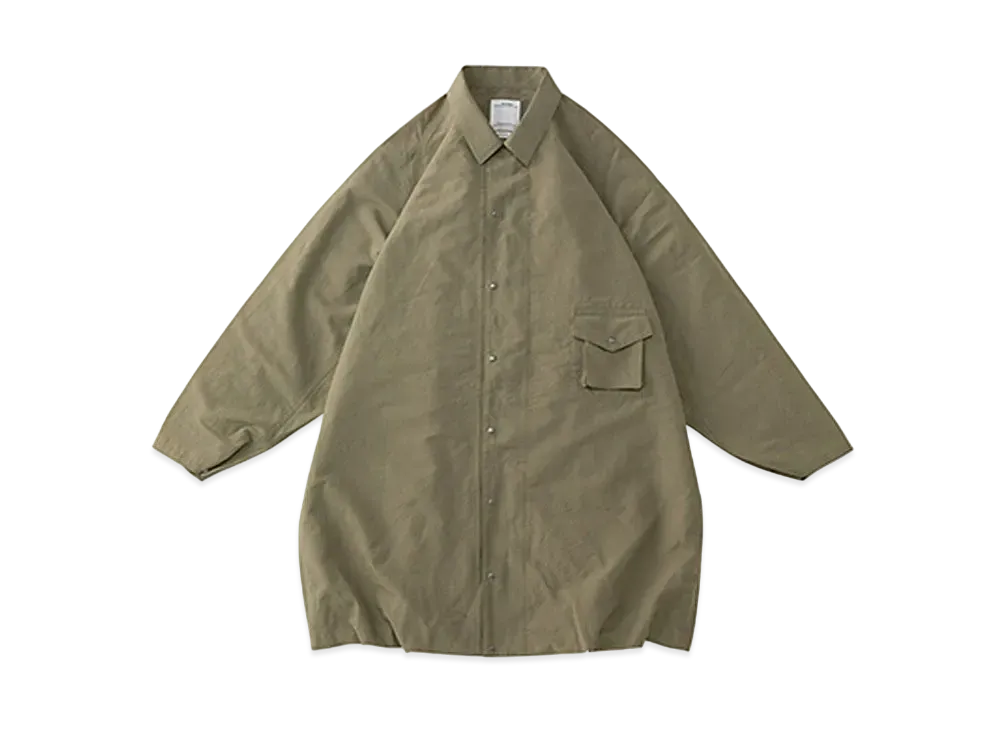 visvim FOUR WINDS COAT (W/L) "Olive"
