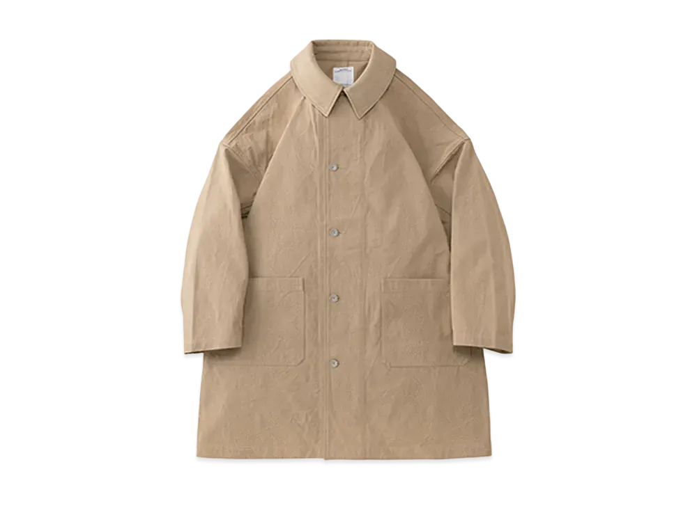 visvim VARJAK SHOP COAT "Beige"