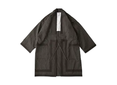 visvim RUUNPE COAT HERRINGBONE "Grey"