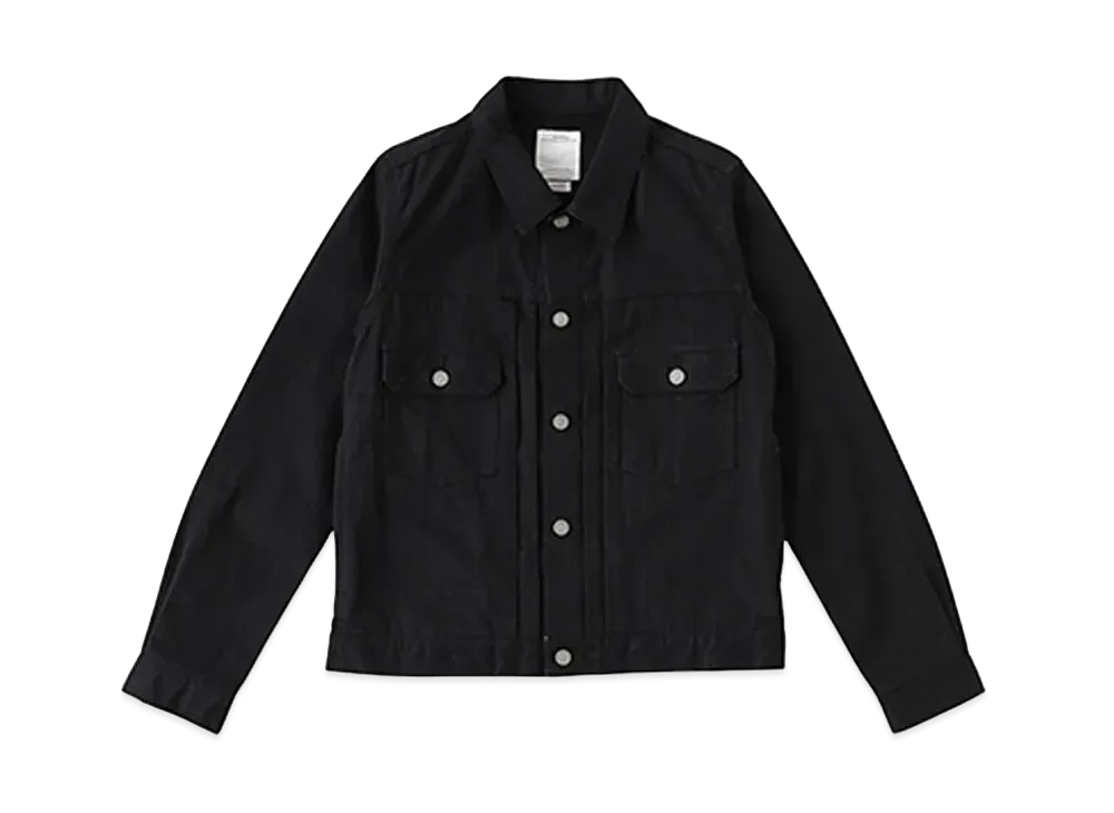 visvim SS 101 JKT CMYK BLK "Denim"