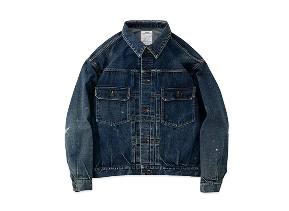 visvim SS 101XX JKT DMGD-1006 "Denim"