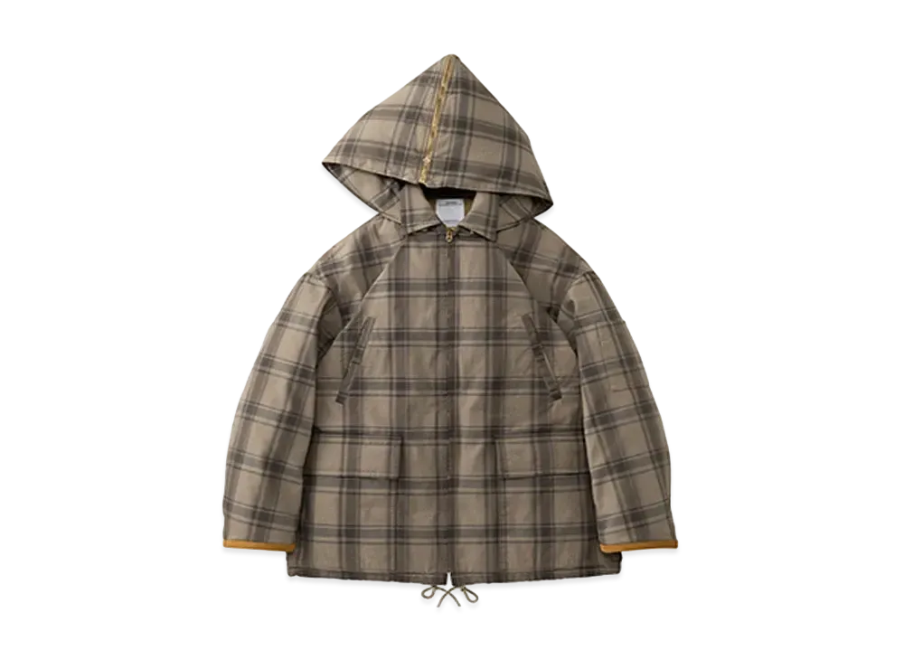 visvim GANNETT DOWN JKT CHECK "Beige"