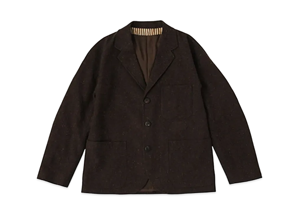 visvim FALKLAND BLAZER (TWEED) "Brown"