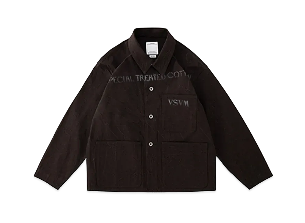 visvim BAKER COVERALL "Black"