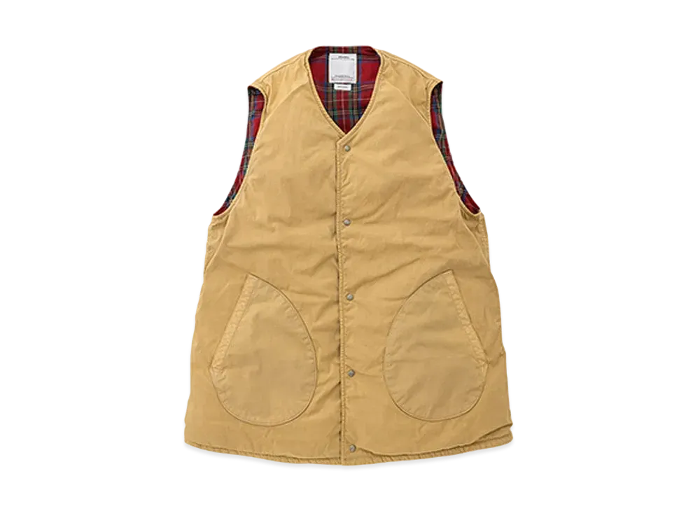 visvim KORA DOWN VEST (NY/C) "Beige"