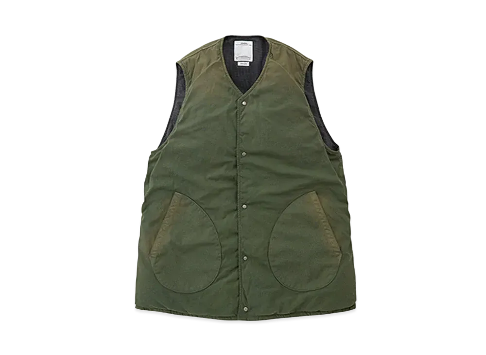 visvim KORA DOWN VEST (NY/C) "Olive"