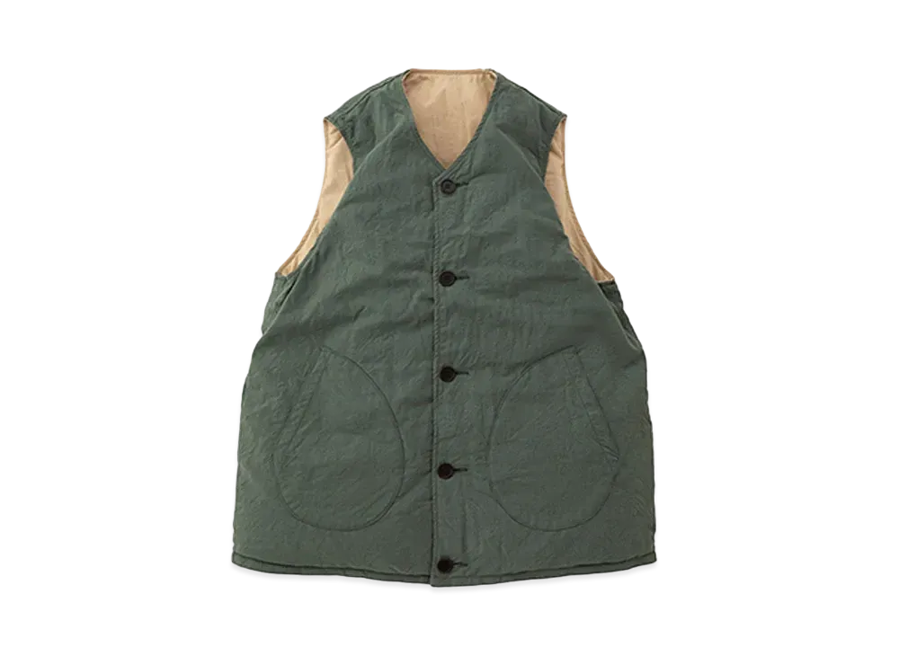 visvim KORA DOWN VEST "Olive"