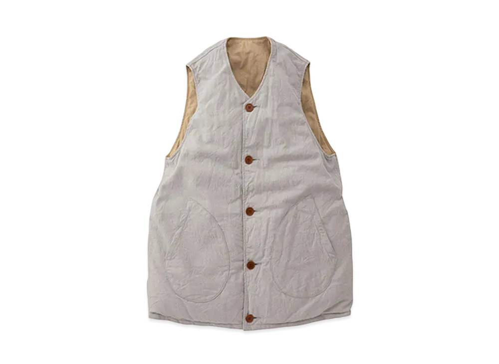 visvim KORA DOWN VEST "Ivory"