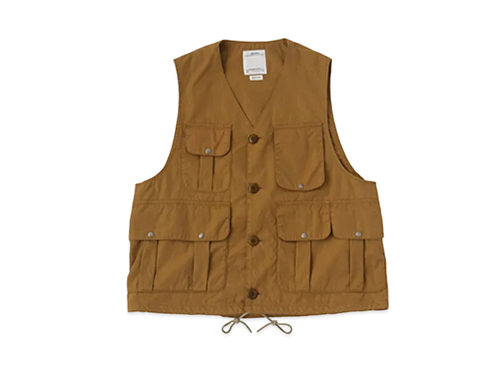 visvim MINTO HUNTING VEST "Mustard"