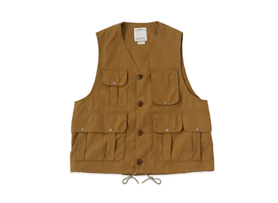 visvim MINTO HUNTING VEST "Mustard"