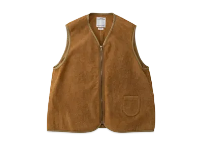 visvim TANA VEST IT (FR VEG.LB) "Lt.Brown"