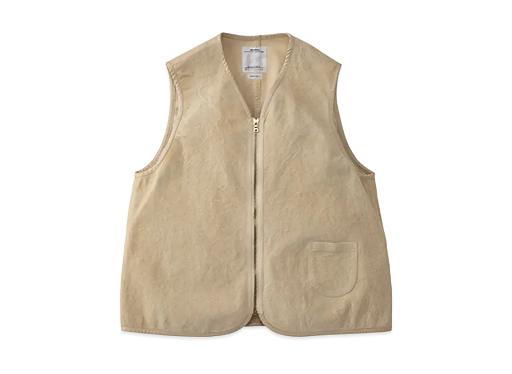 visvim TANA VEST IT (FR VEG.LB) "Ivory"