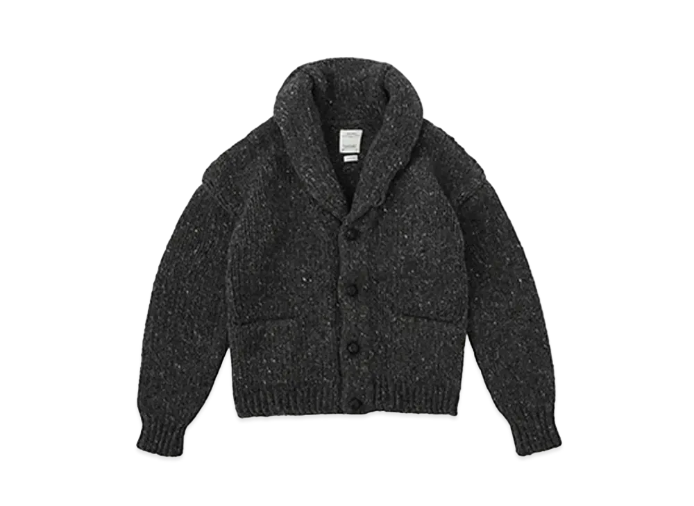 visvim COWICHAN SHORT HAND-KNIT "Grey"