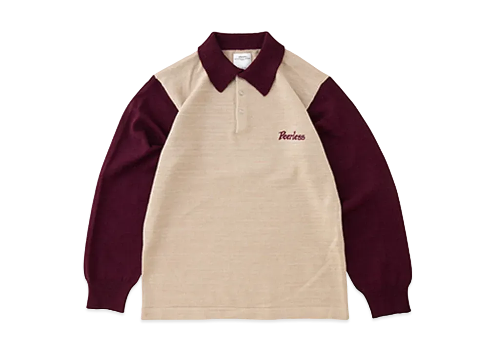 visvim GODFREY KNIT L/S "Burgundy"