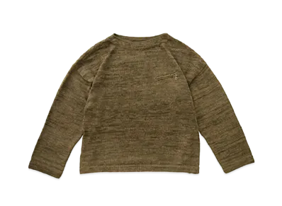 visvim MARIE BOAT NECK L/S "Olive"
