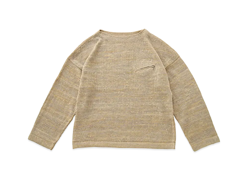 visvim MARIE BOAT NECK L/S "Ivory"