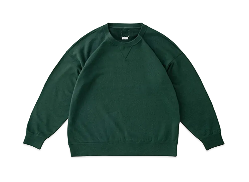 visvim JUMBO SWEAT L/S (C/WS) "Green"