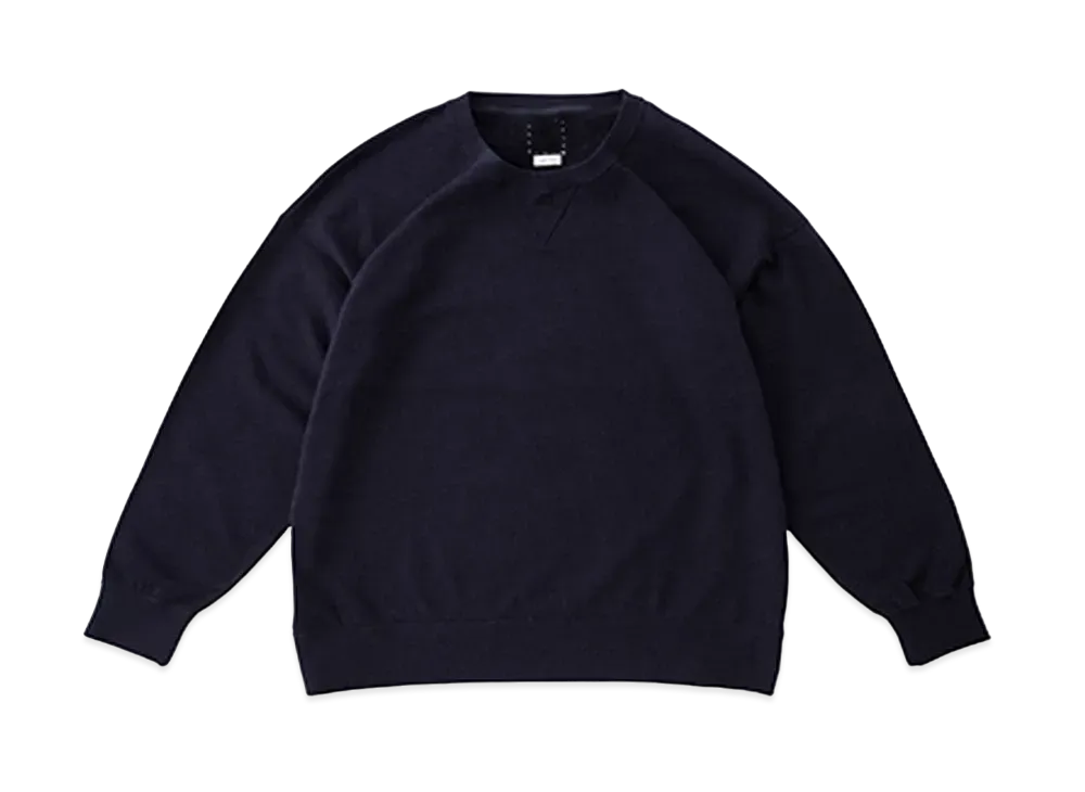 visvim JUMBO SWEAT L/S (C/WS) "Navy"