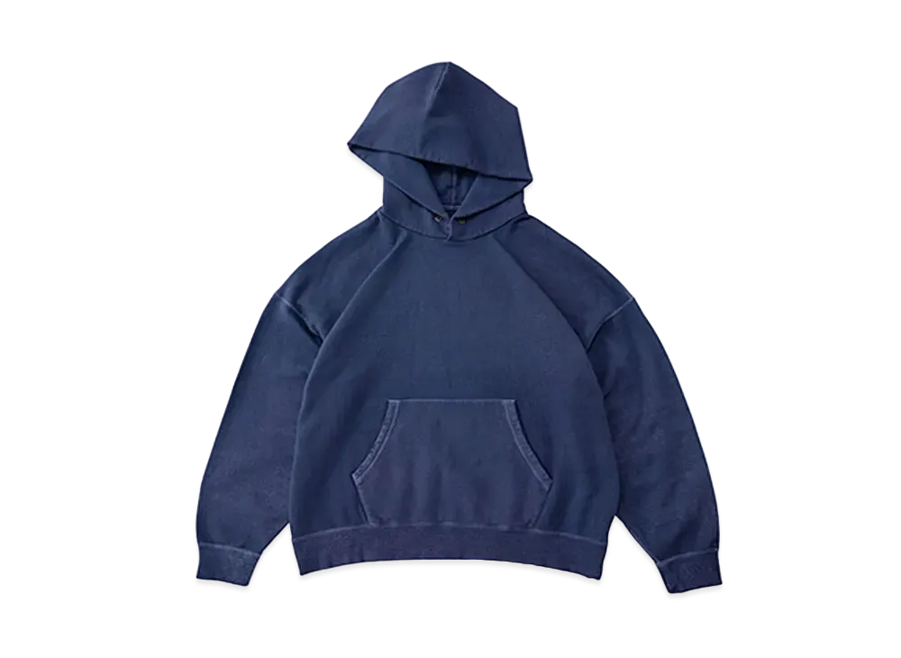 visvim AMPLUS HOODIE P.O. (UNEVEN DYE) "Navy"