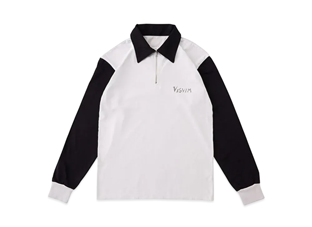 visvim GODFREY ZIP P.O. L/S "White"
