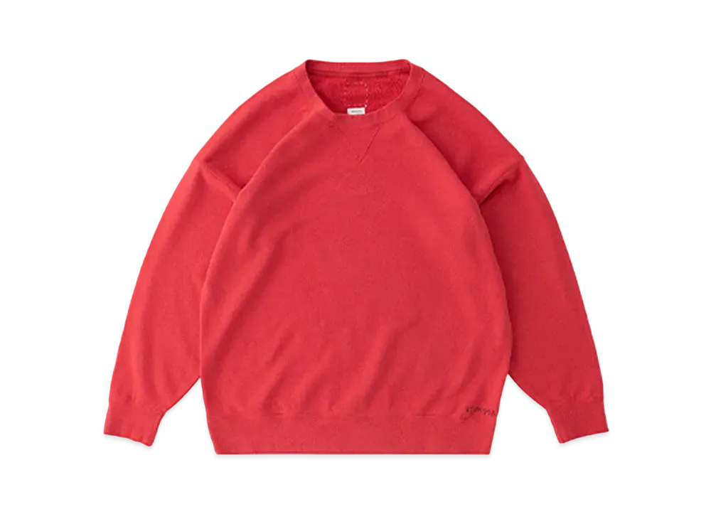 visvim JUMBO SWEAT L/S (NUMBERING) "Red"
