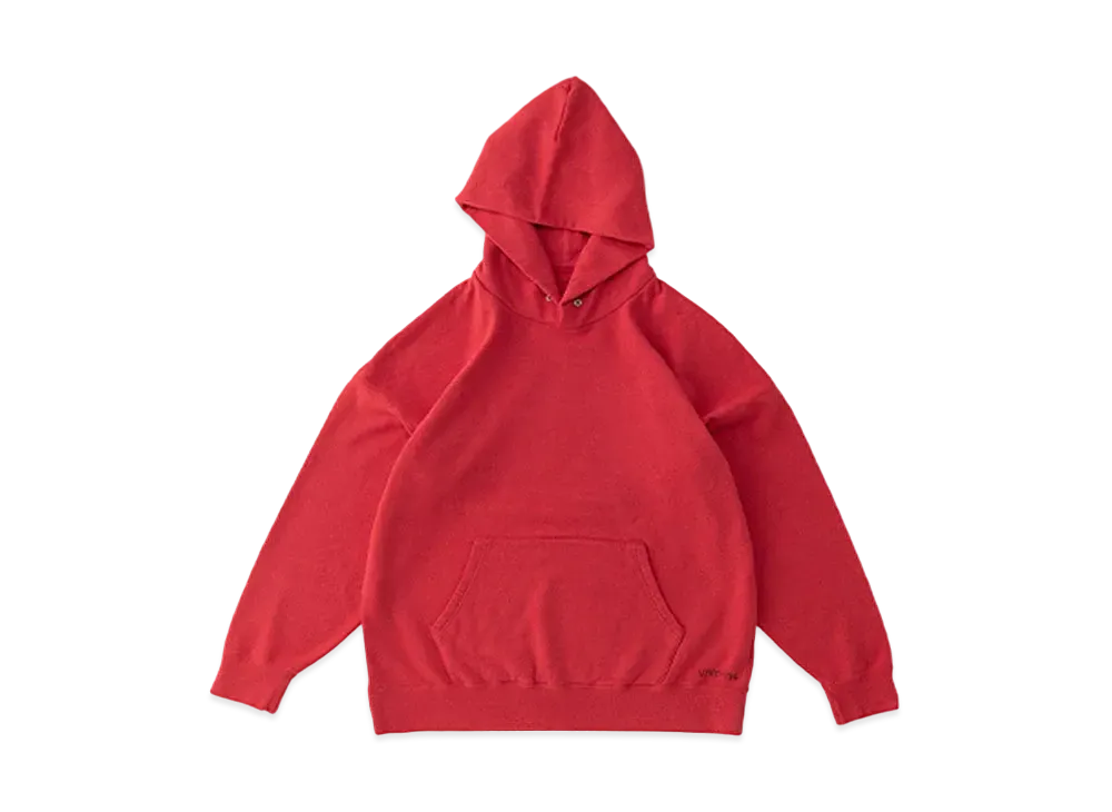 visvim JUMBO HOODIE P.O. (NUMBERING) "Red"
