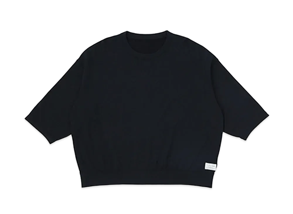 visvim VS AMPLUS SWEAT 3/4 (SUPERFINE) "Navy"