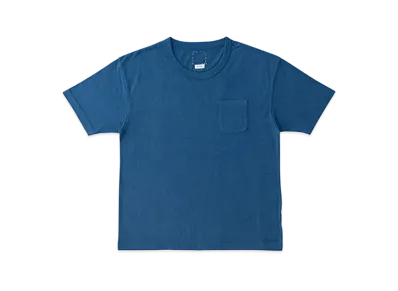 visvim JUMBO TEE S/S (NUMBERING) "Blue"
