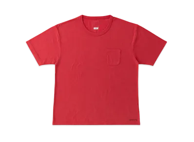 visvim JUMBO TEE S/S (NUMBERING) "Red"