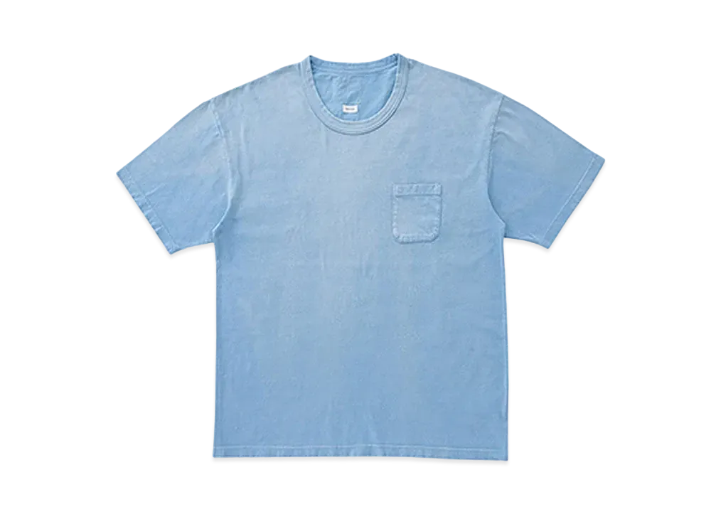 visvim AMPLUS TEE S/S CRASH "Blue"
