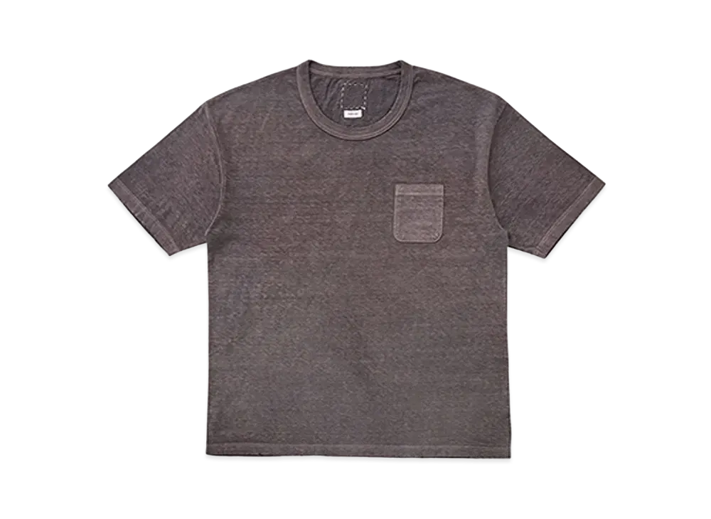 visvim JUMBO TEE S/S (UNEVEN DYE) "Purple"