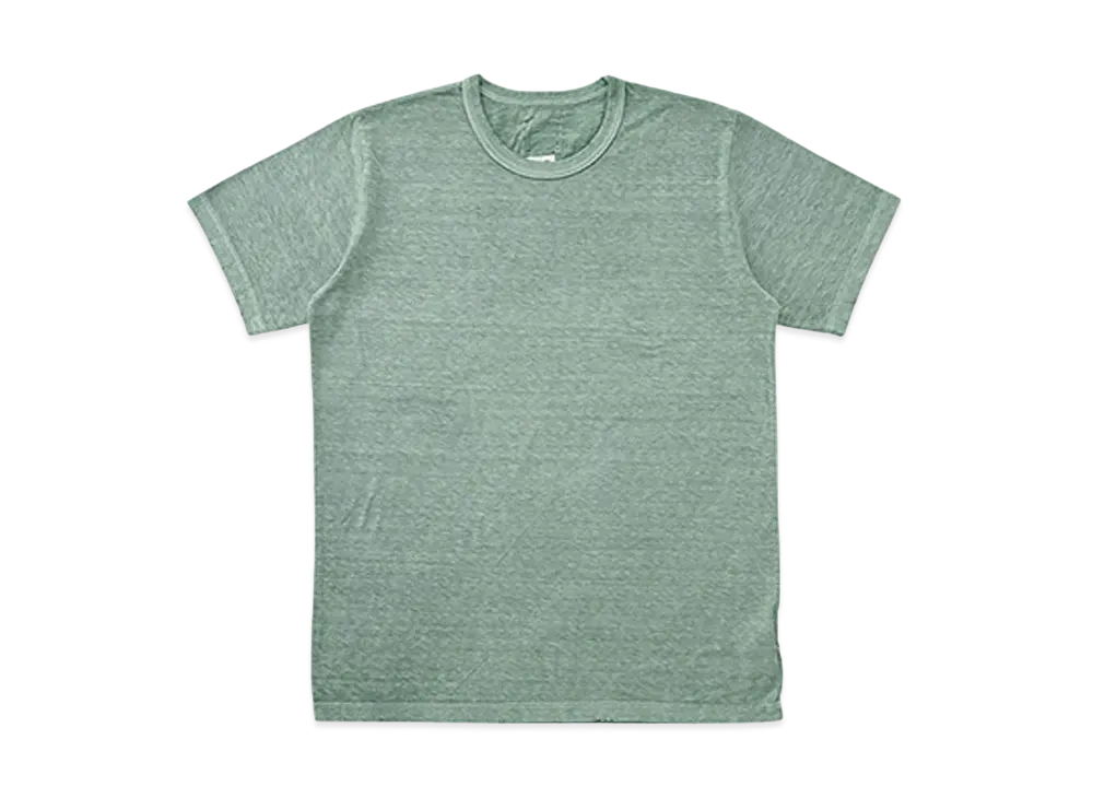 visvim WIDE TEE S/S (UNEVEN DYE) "Lt.Green"