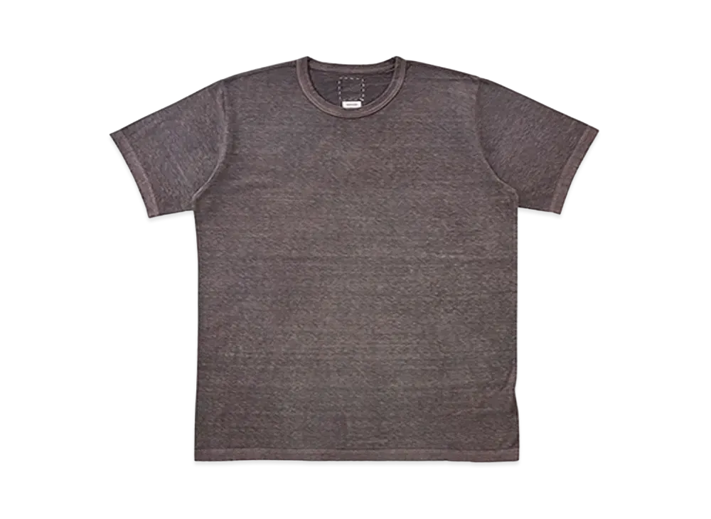 visvim WIDE TEE S/S (UNEVEN DYE) "Purple"