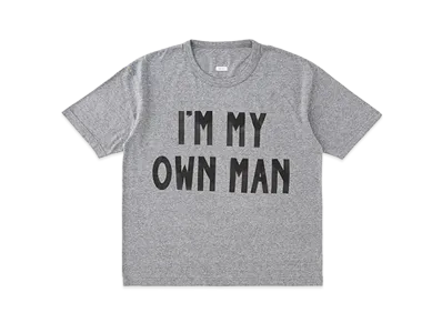 visvim JUMBO TEE S/S OWN MAN "Grey"