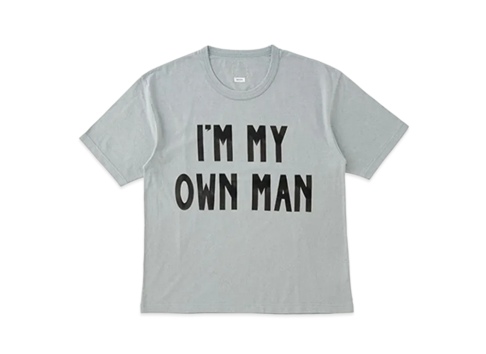 visvim JUMBO TEE S/S OWN MAN "Lt.Blue"