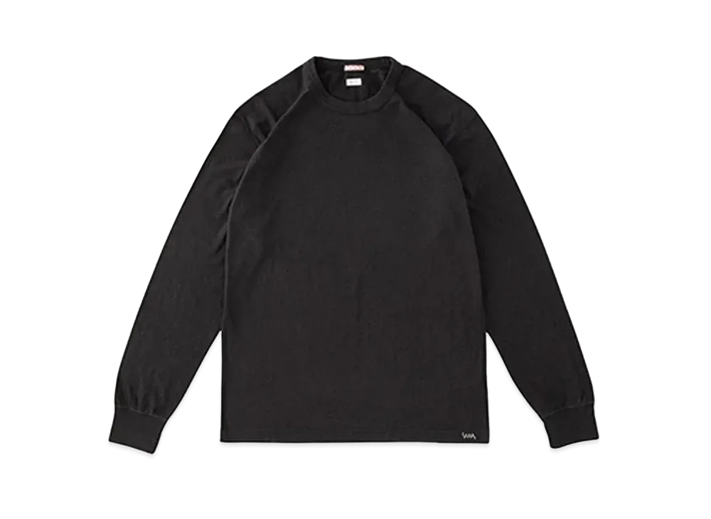 visvim SUBLIG 3-PACK L/S "Black"