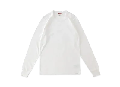 visvim SUBLIG RIBS CREW 3-PACK L/S "White"