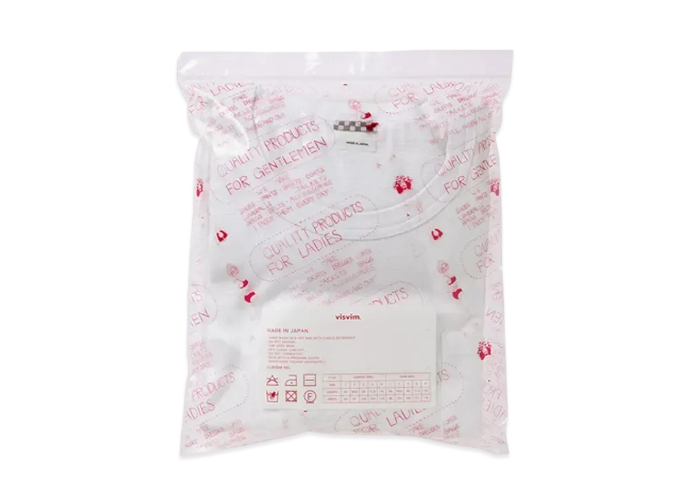 visvim SUBLIG JUMBO 3-PACK S/S "White"