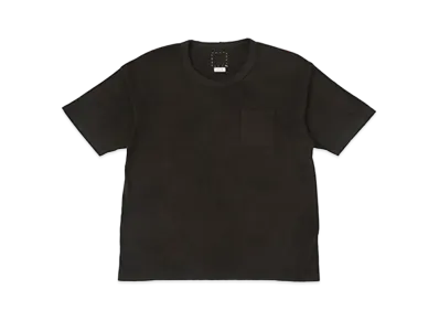 visvim JUMBO TEE S/S (UNEVEN DYE) "Charcoal"